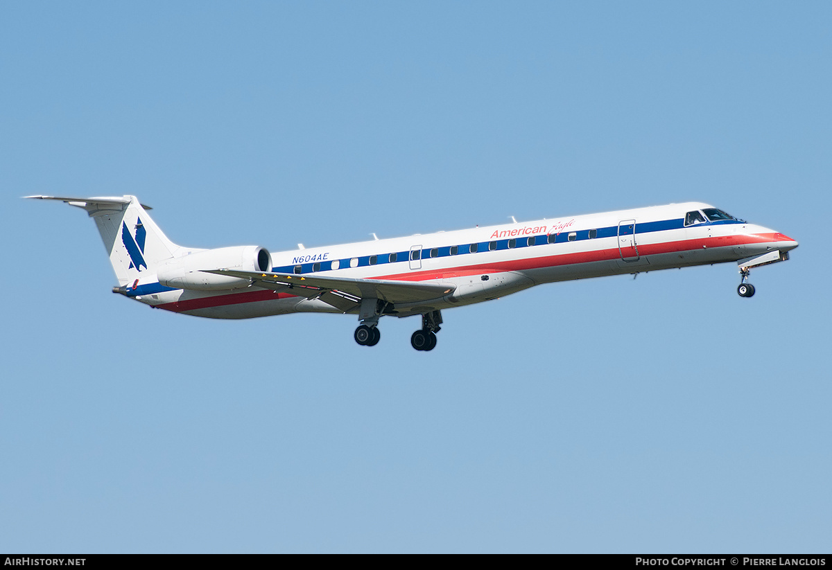 Aircraft Photo of N604AE | Embraer ERJ-145LR (EMB-145LR) | American Eagle | AirHistory.net #212977
