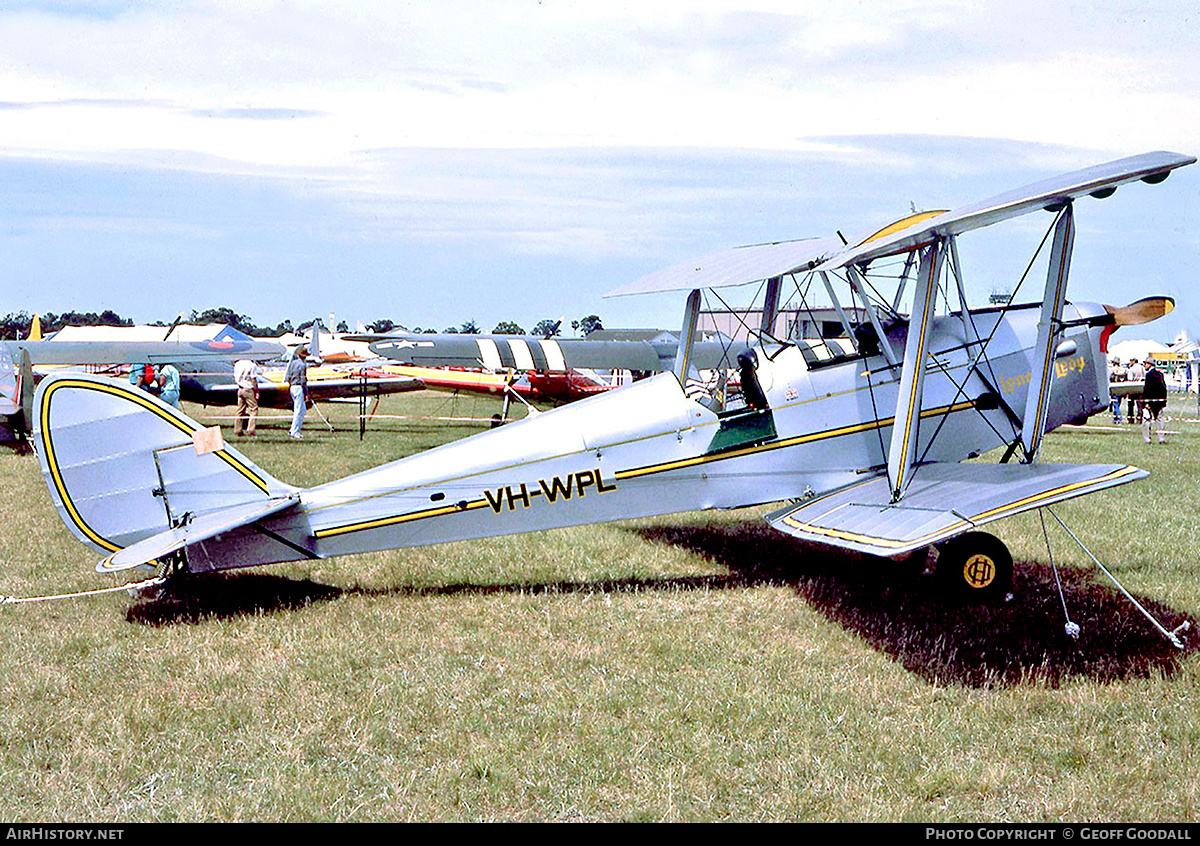 Aircraft Photo of VH-WPL | De Havilland D.H. 82A Tiger Moth | AirHistory.net #212990