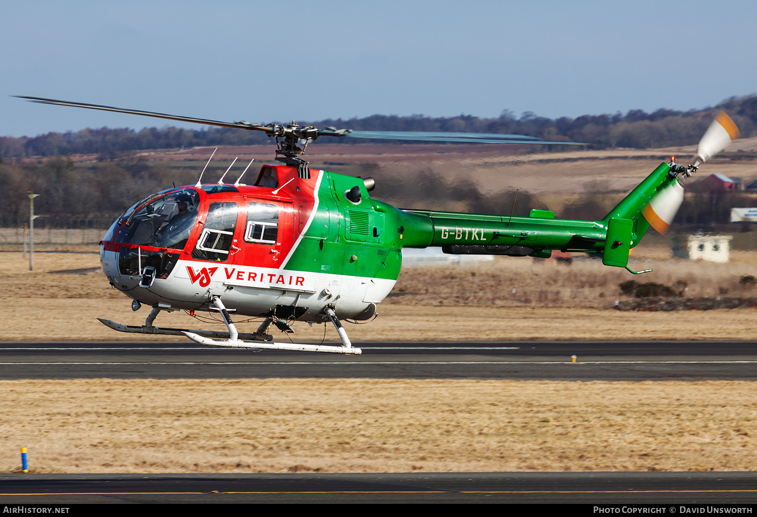 Aircraft Photo of G-BTKL | MBB BO-105DB-4 | Veritair | AirHistory.net #213004