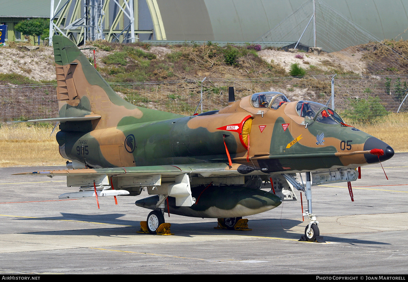 Aircraft Photo of 905 | Douglas TA-4SU Skyhawk | Singapore - Air Force | AirHistory.net #213016