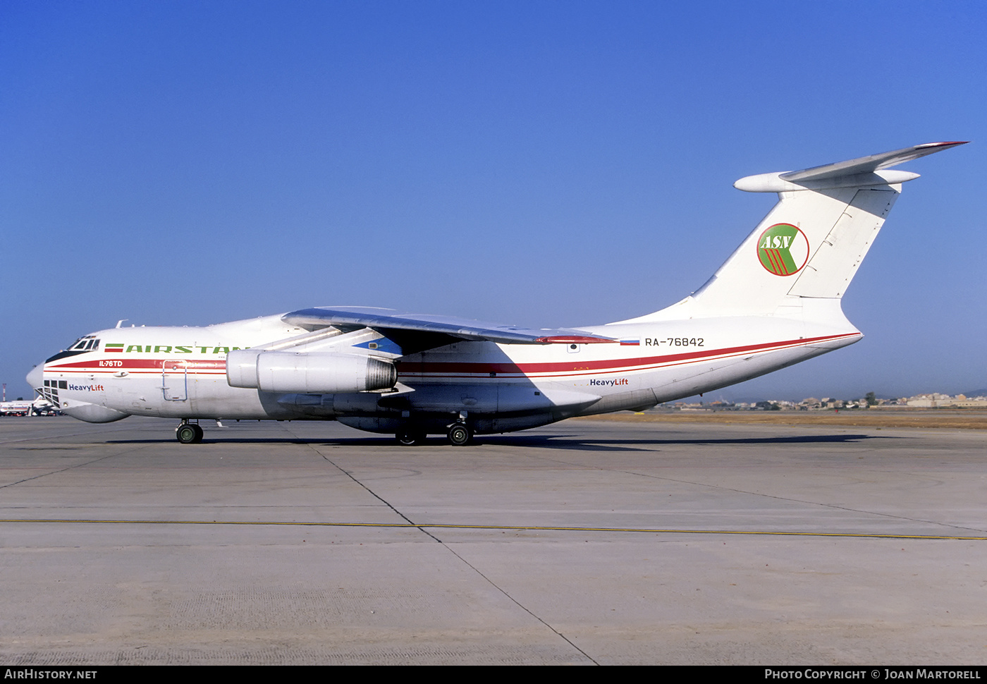 Aircraft Photo of RA-76842 | Ilyushin Il-76TD | Airstan - ASN | AirHistory.net #213018