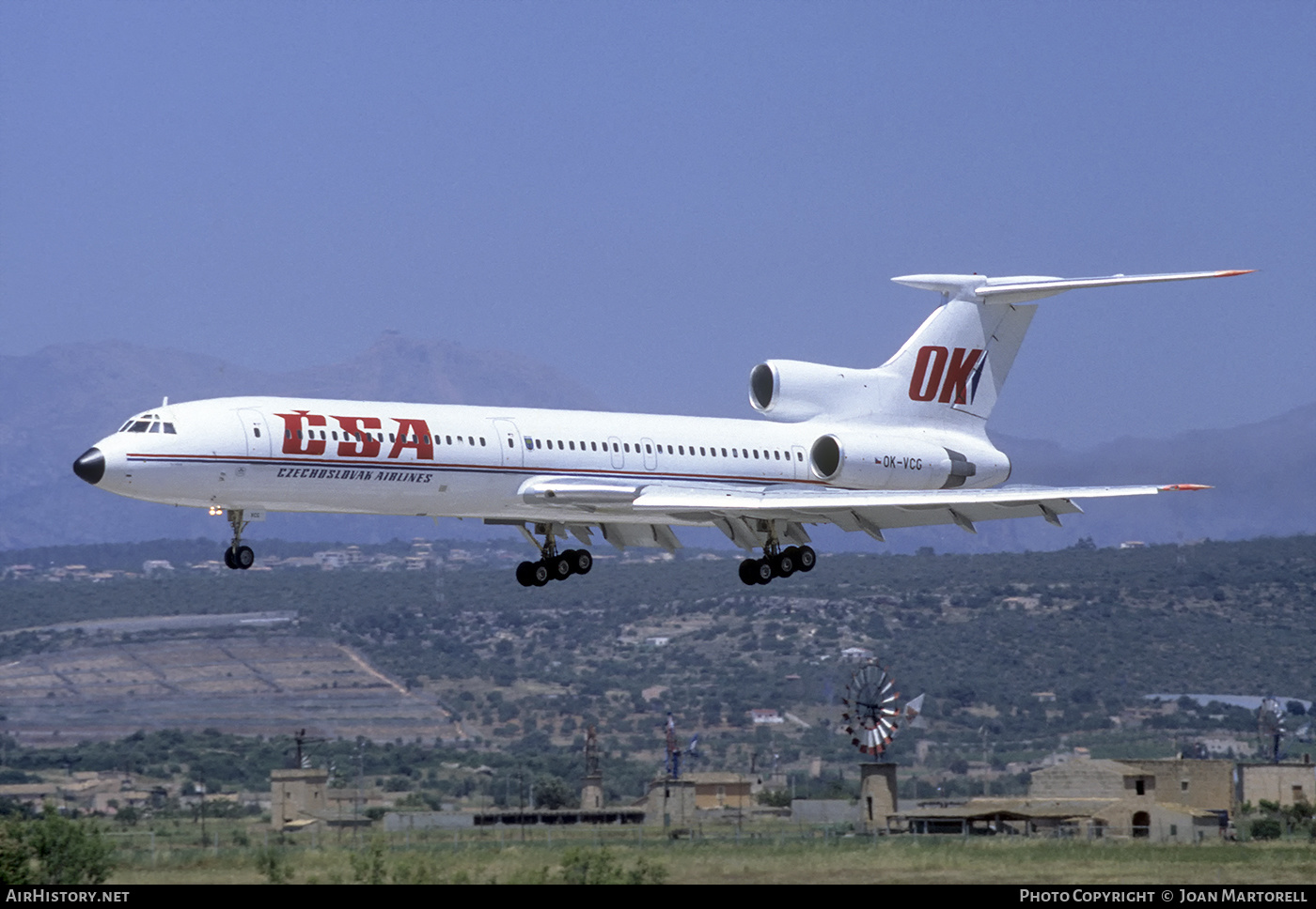 Aircraft Photo of OK-VCG | Tupolev Tu-154M | ČSA - Československé Aerolinie - Czechoslovak Airlines | AirHistory.net #213019