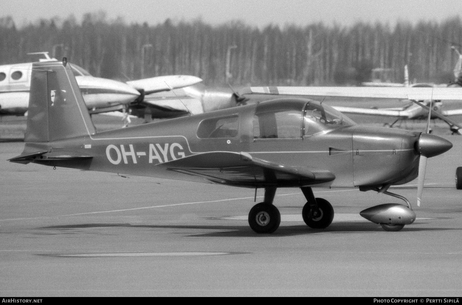 Aircraft Photo of OH-AYG | Grumman American AA-1B Tr2 | AirHistory.net #213022