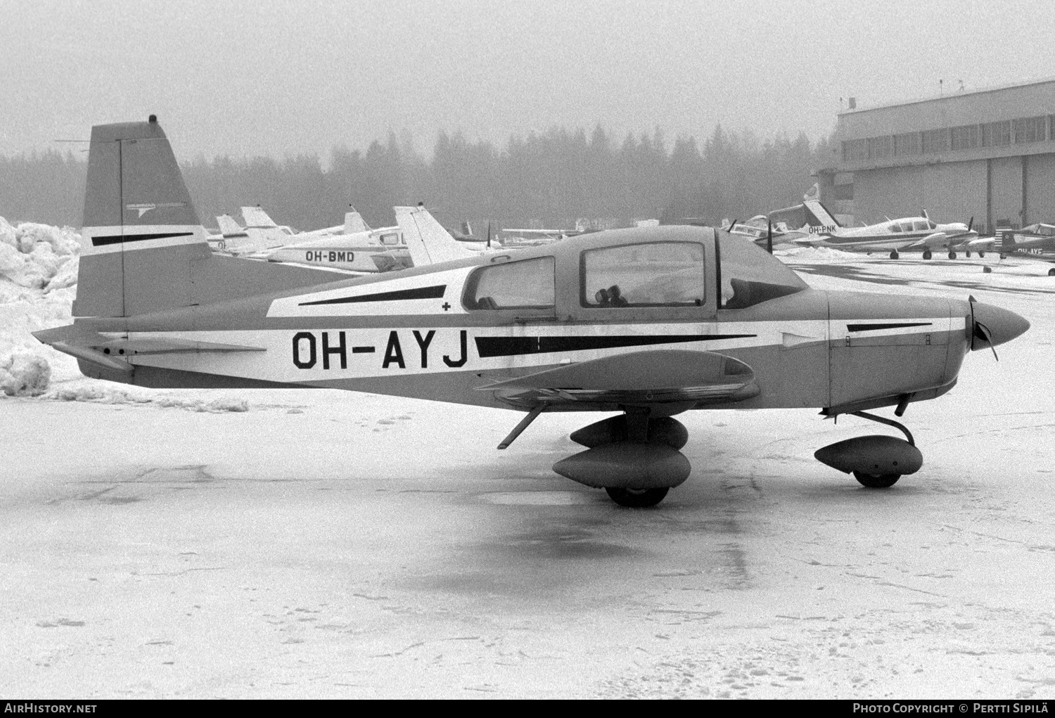 Aircraft Photo of OH-AYJ | American AA-5 Traveler | AirHistory.net #213025