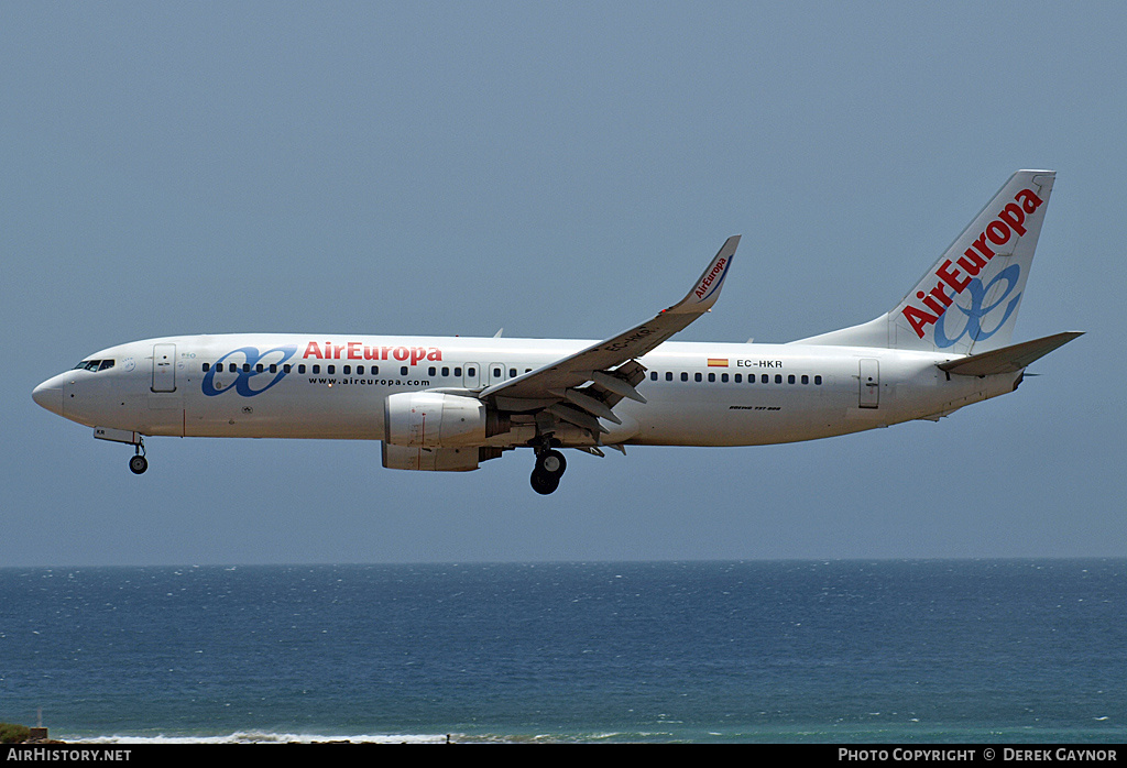 Aircraft Photo of EC-HKR | Boeing 737-85P | Air Europa | AirHistory.net #213047