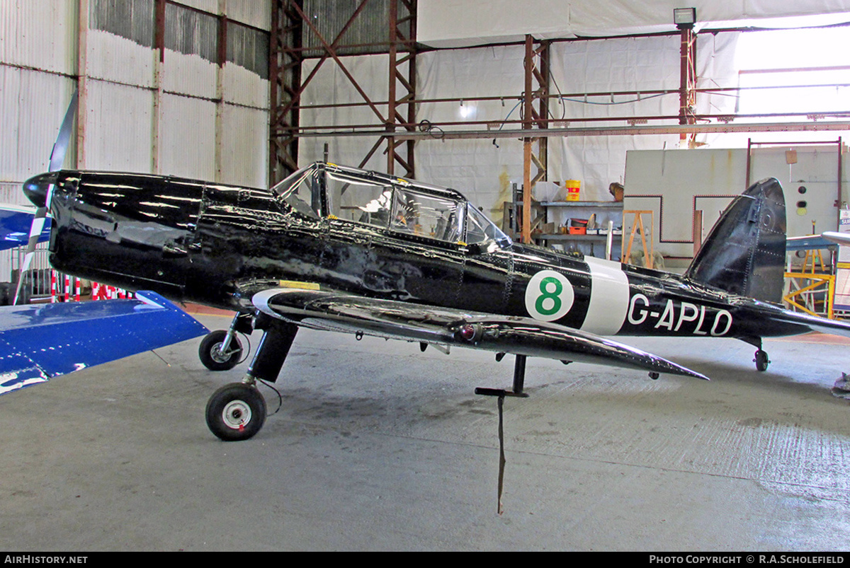 Aircraft Photo of G-APLO | De Havilland DHC-1 Chipmunk Mk22A | AirHistory.net #213053