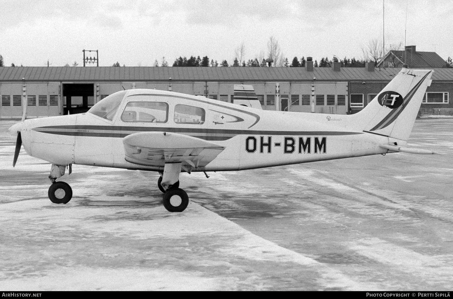 Aircraft Photo of OH-BMM | Beech 19A Musketeer Sport | Lentotoimi | AirHistory.net #213054