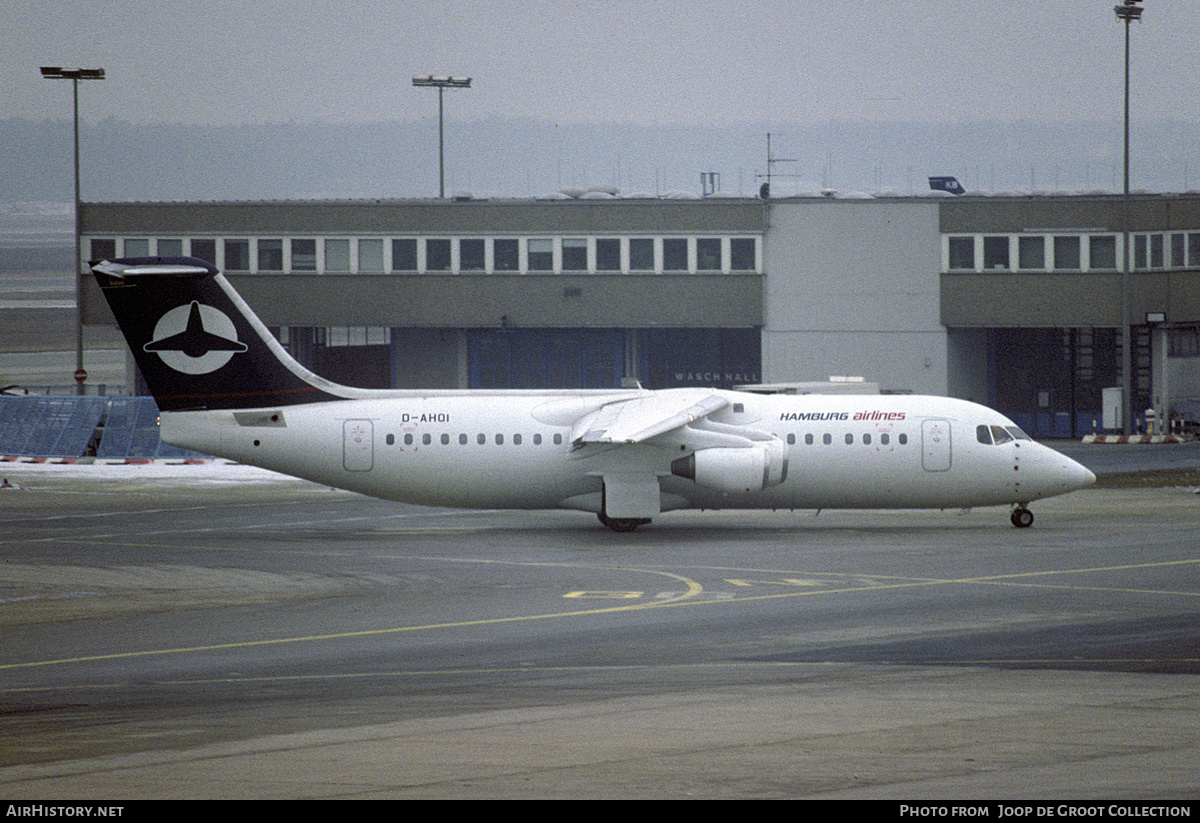 Aircraft Photo of D-AHOI | British Aerospace BAe-146-300A | Hamburg Airlines | AirHistory.net #213069