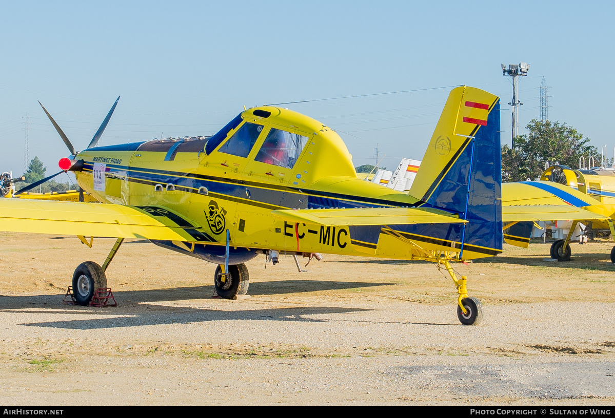 Aircraft Photo of EC-MIC | Air Tractor AT-802 | Martínez Ridao Aviación | AirHistory.net #213071