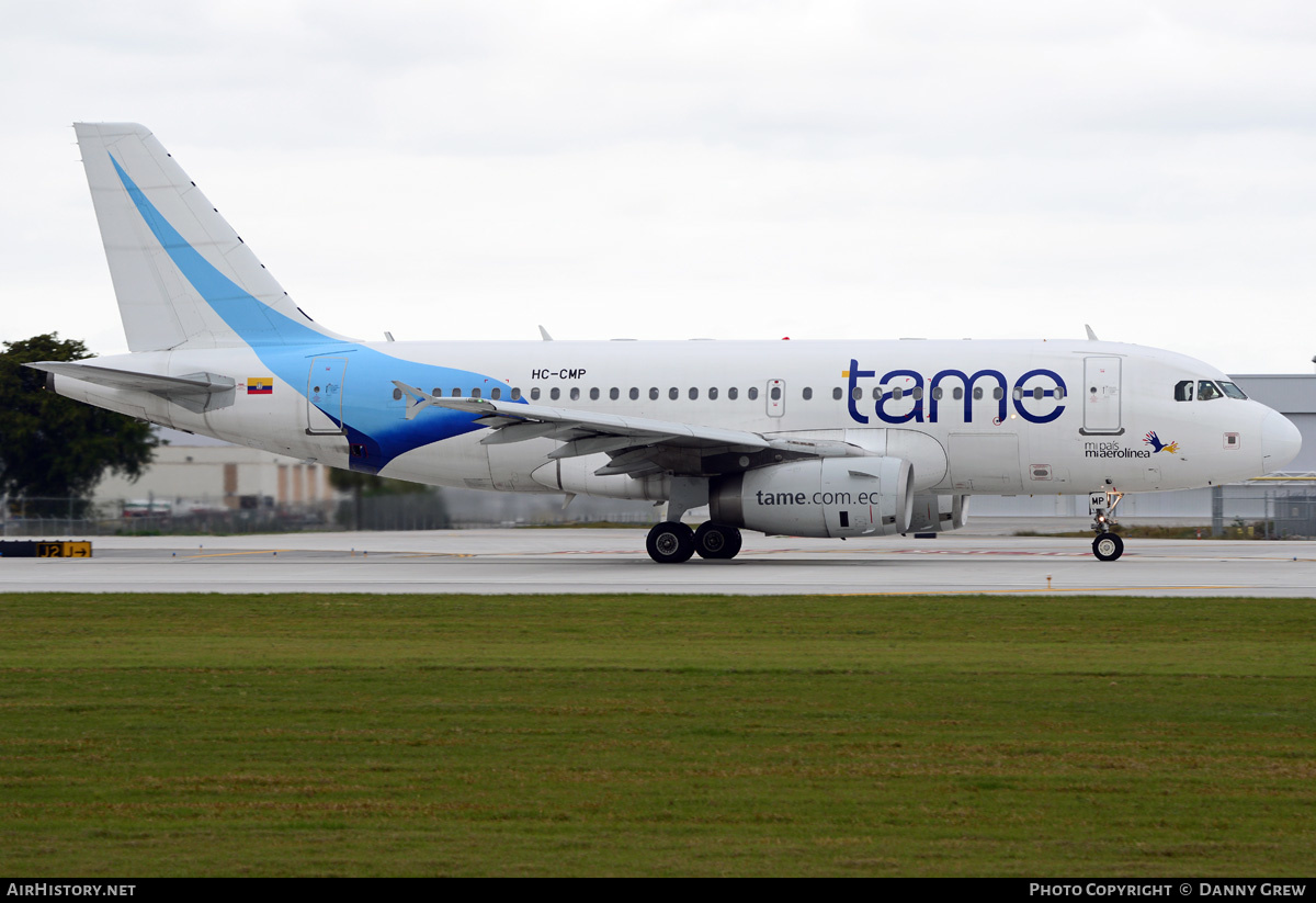 Aircraft Photo of HC-CMP | Airbus A319-132 | TAME Línea Aérea del Ecuador | AirHistory.net #213073