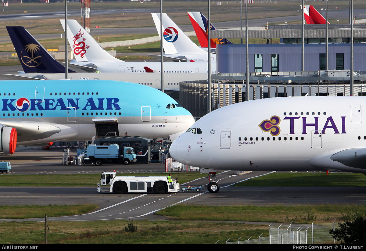 Aircraft Photo of F-WWSQ | Airbus A380-841 | Thai Airways International | AirHistory.net #213076