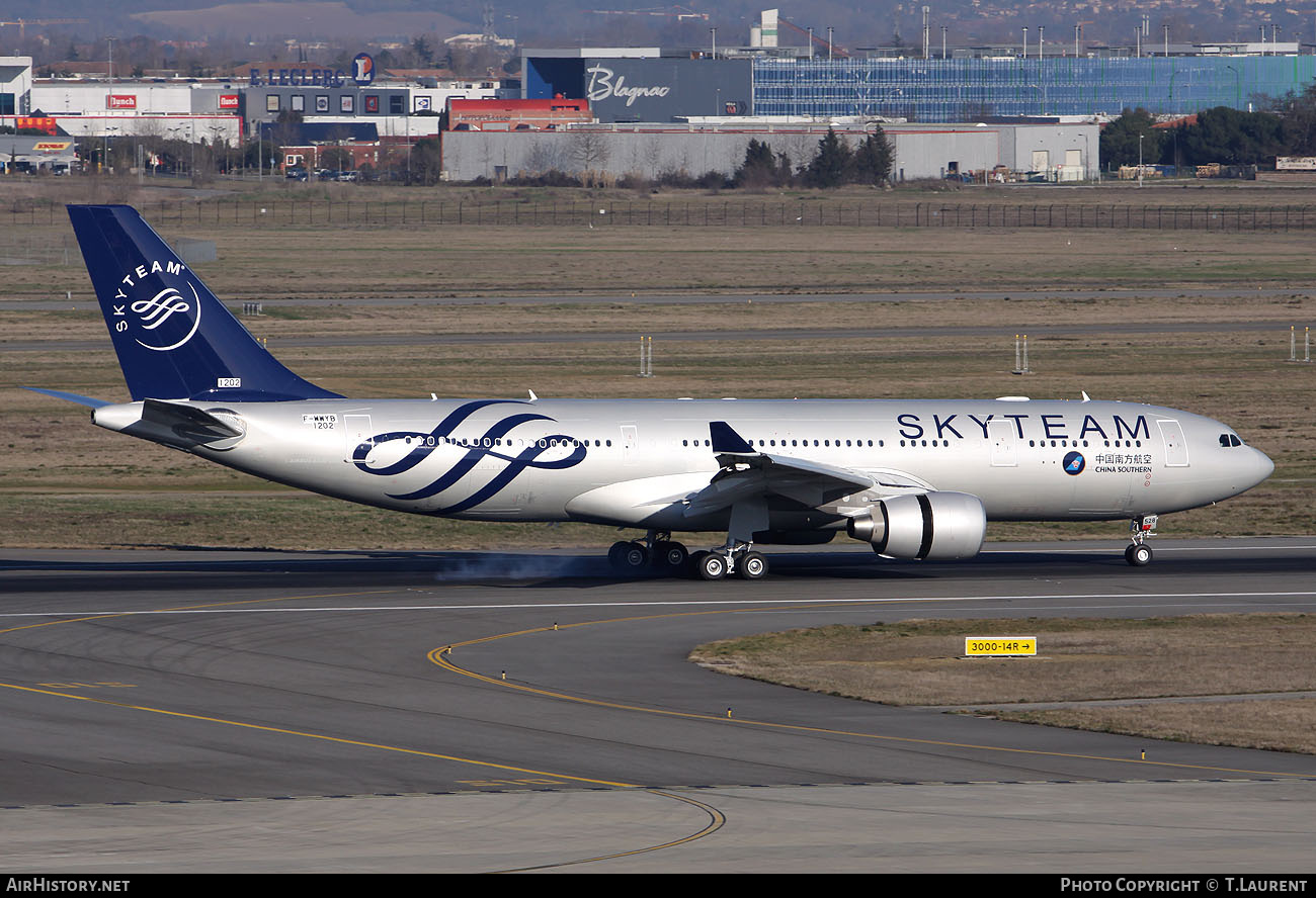 Aircraft Photo of F-WWYB | Airbus A330-223 | China Southern Airlines | AirHistory.net #213080