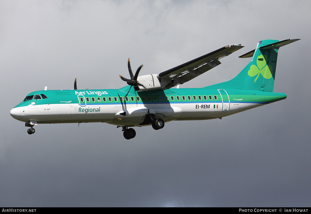 Aircraft Photo of EI-REM | ATR ATR-72-500 (ATR-72-212A) | Aer Lingus Regional | AirHistory.net #213104