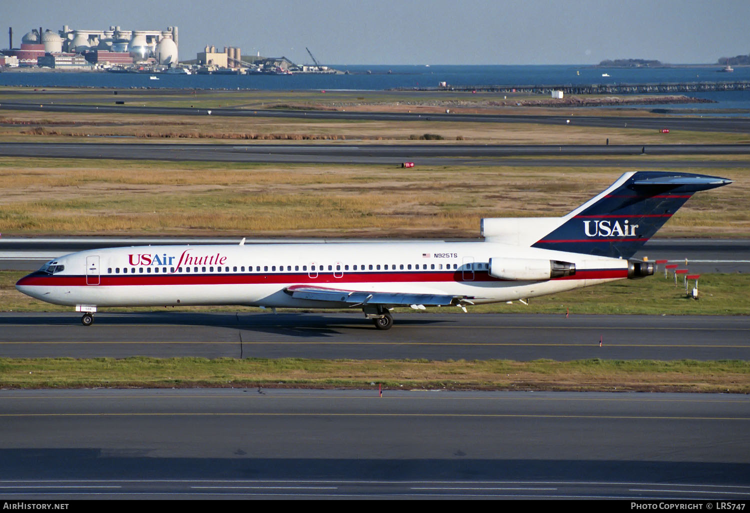 Aircraft Photo of N925TS | Boeing 727-227 | USAir Shuttle | AirHistory.net #213109