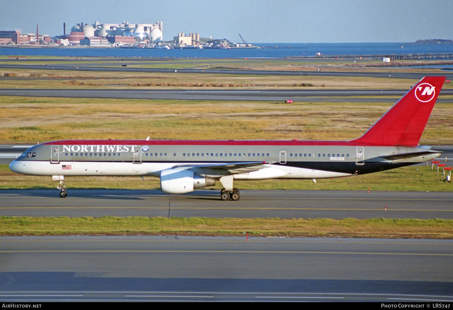 Aircraft Photo of N503US | Boeing 757-251 | Northwest Airlines | AirHistory.net #213120