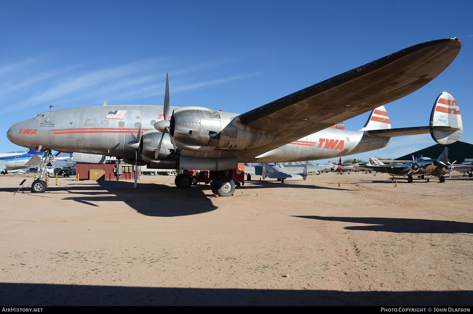 Aircraft Photo of N90831 | Lockheed L-049 Constellation | Trans World Airlines - TWA | AirHistory.net #213148