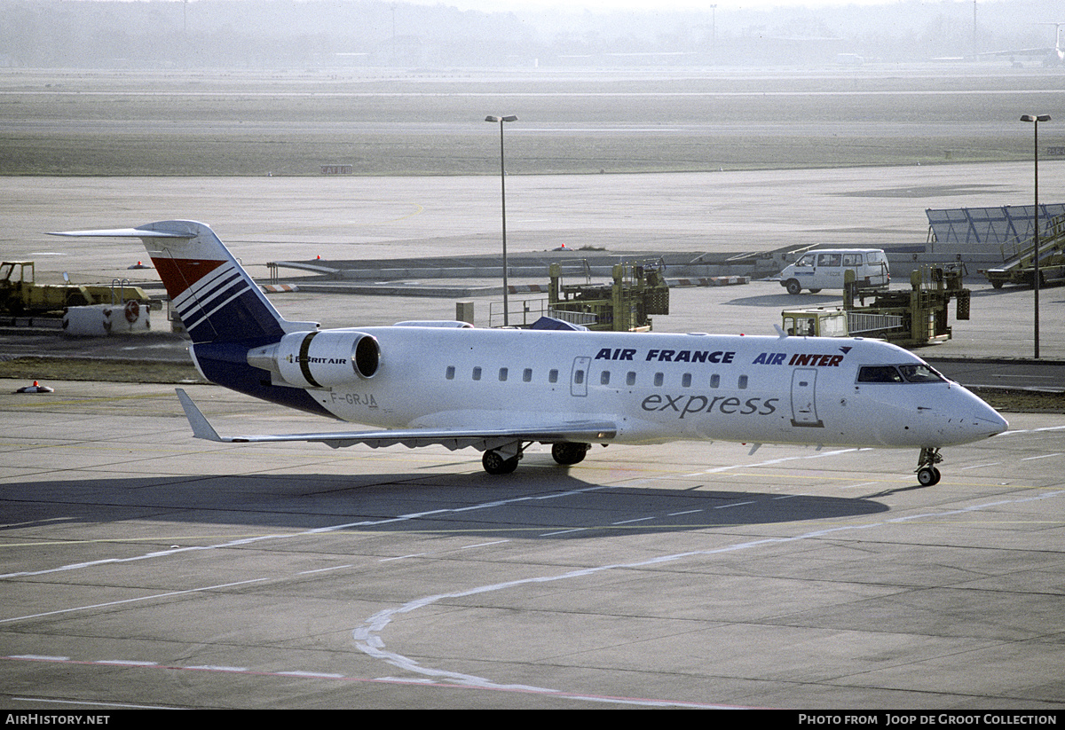 Aircraft Photo of F-GRJA | Canadair CRJ-100ER (CL-600-2B19) | Air France Express | AirHistory.net #213151
