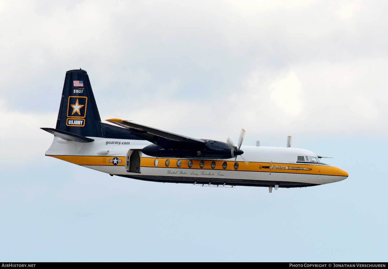 Aircraft Photo of 85-1607 / 51607 | Fokker C-31A Troopship | USA - Army | AirHistory.net #213152