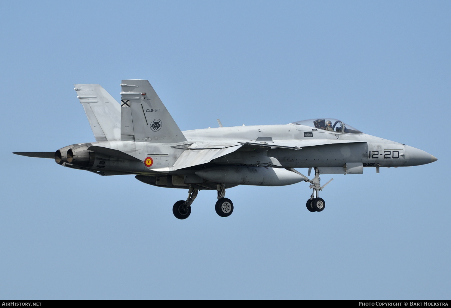Aircraft Photo of C15-62 | McDonnell Douglas EF-18M Hornet | Spain - Air Force | AirHistory.net #213154