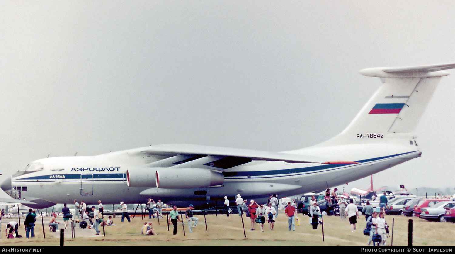 Aircraft Photo of RA-78842 | Ilyushin Il-76MD | Aeroflot | AirHistory.net #213156