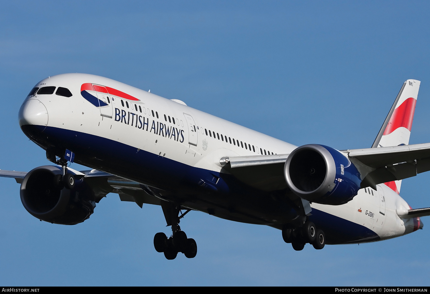 Aircraft Photo of G-ZBKI | Boeing 787-9 Dreamliner | British Airways | AirHistory.net #213159