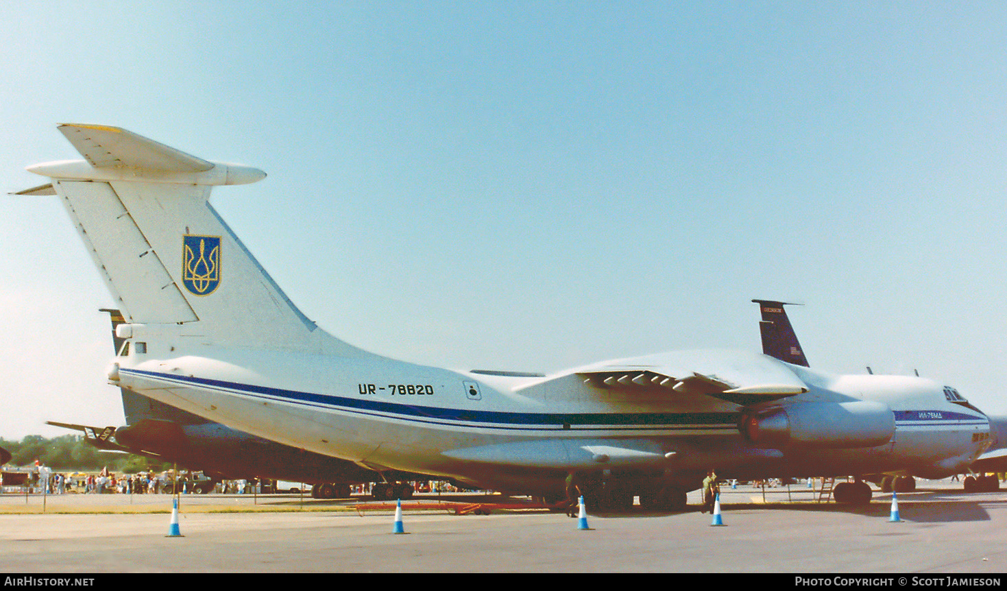 Aircraft Photo of UR-78820 | Ilyushin Il-76MD | Ukraine - Air Force | AirHistory.net #213162