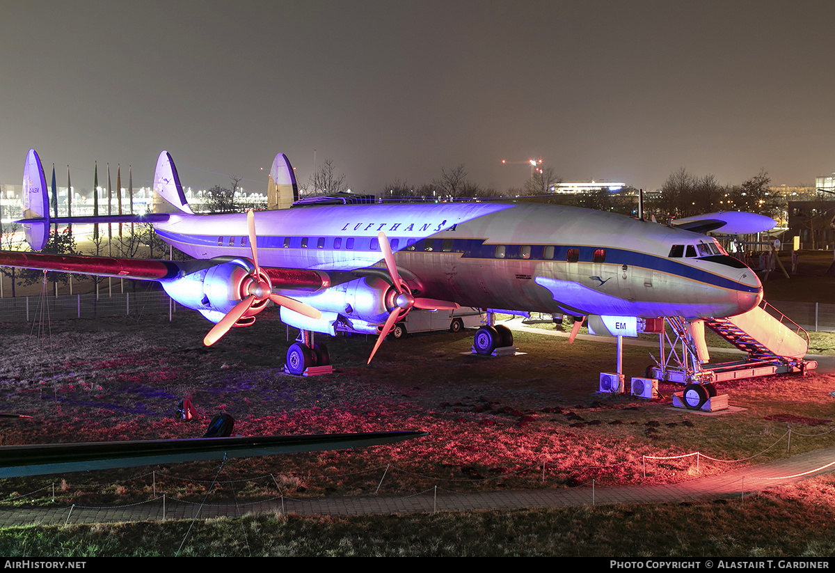Aircraft Photo of D-ALEM | Lockheed L-1049G Super Constellation | Lufthansa | AirHistory.net #213170