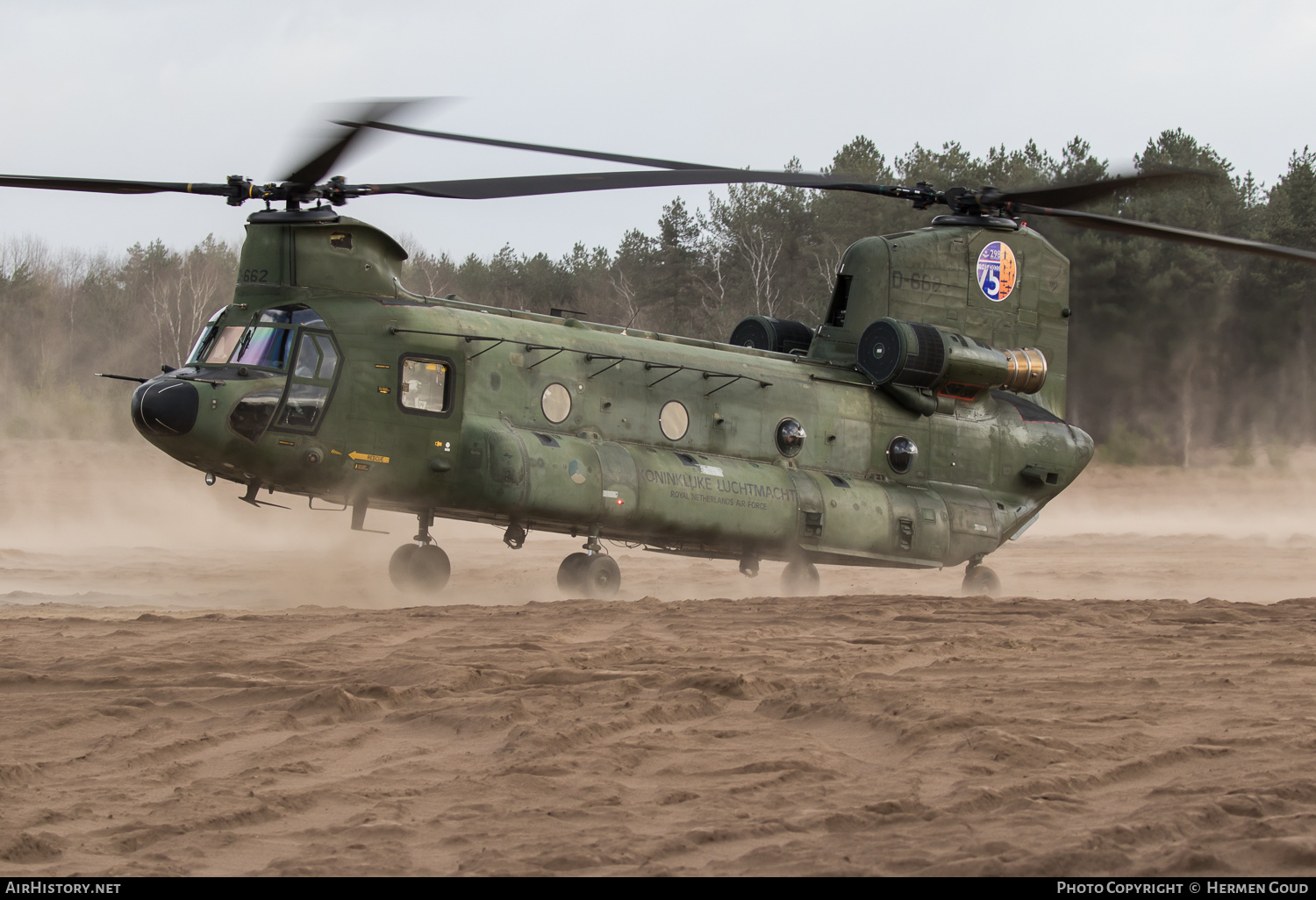 Aircraft Photo of D-662 | Boeing CH-47D Chinook (414) | Netherlands - Air Force | AirHistory.net #213195