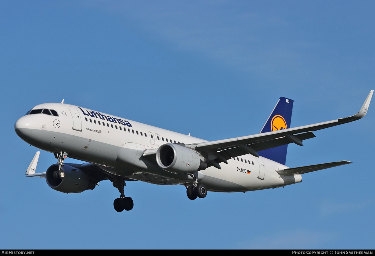 Aircraft Photo of D-AIUQ | Airbus A320-214 | Lufthansa | AirHistory.net #213197