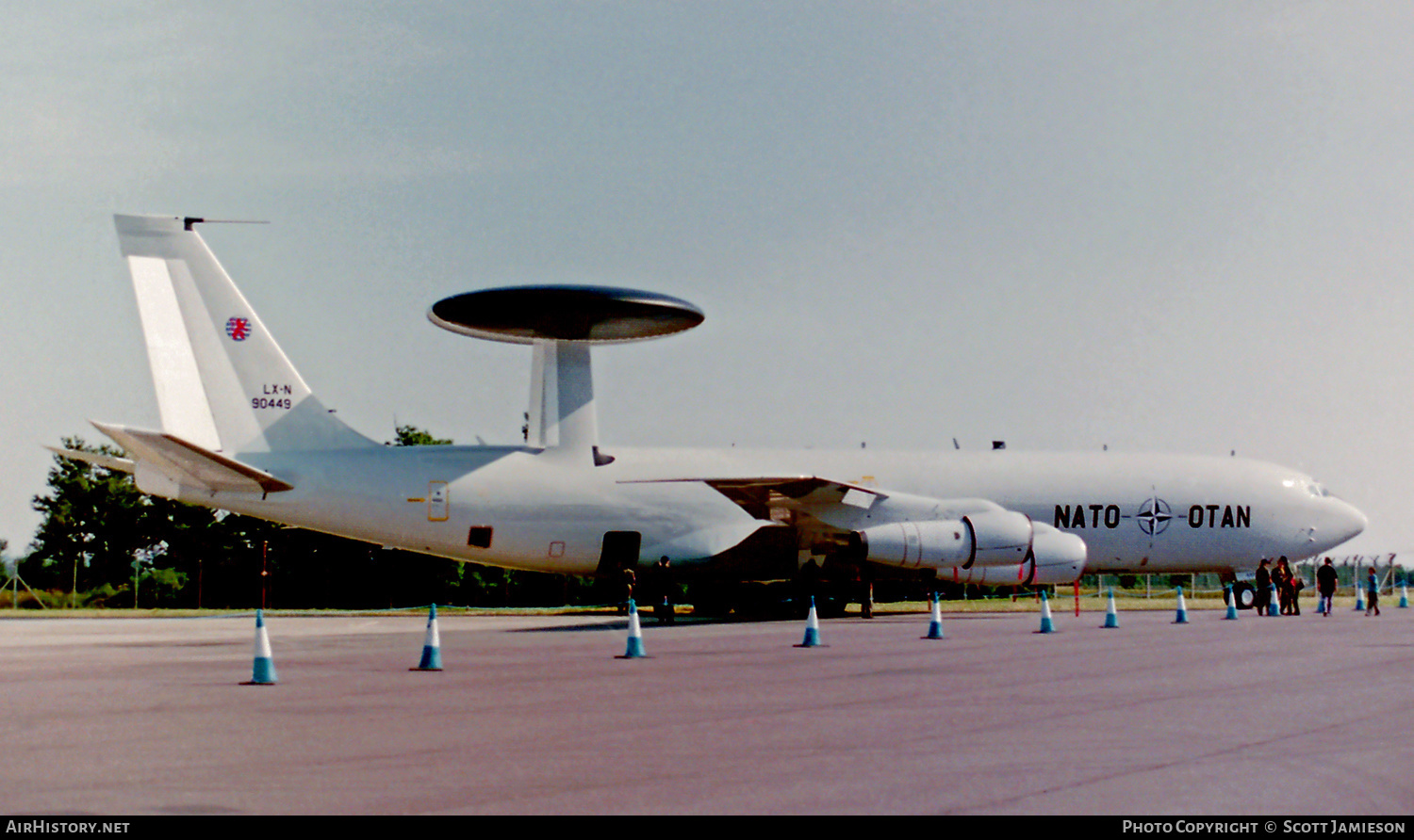 Aircraft Photo of LX-N90449 | Boeing E-3A Sentry | Luxembourg - NATO | AirHistory.net #213203