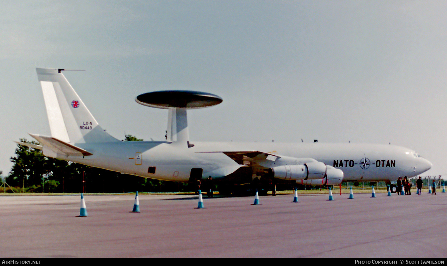 Aircraft Photo of LX-N90449 | Boeing E-3A Sentry | Luxembourg - NATO | AirHistory.net #213203