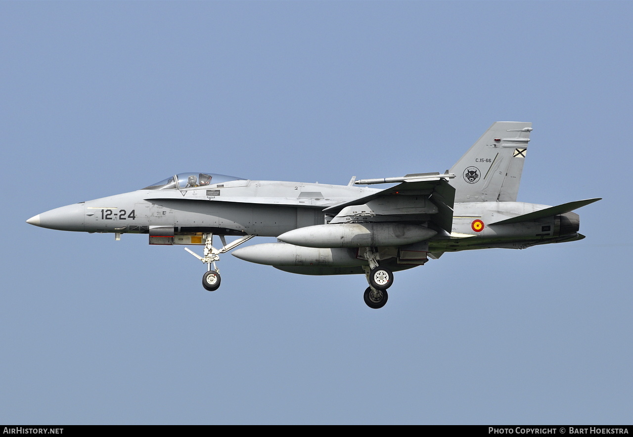Aircraft Photo of C15-66 | McDonnell Douglas EF-18M Hornet | Spain - Air Force | AirHistory.net #213204