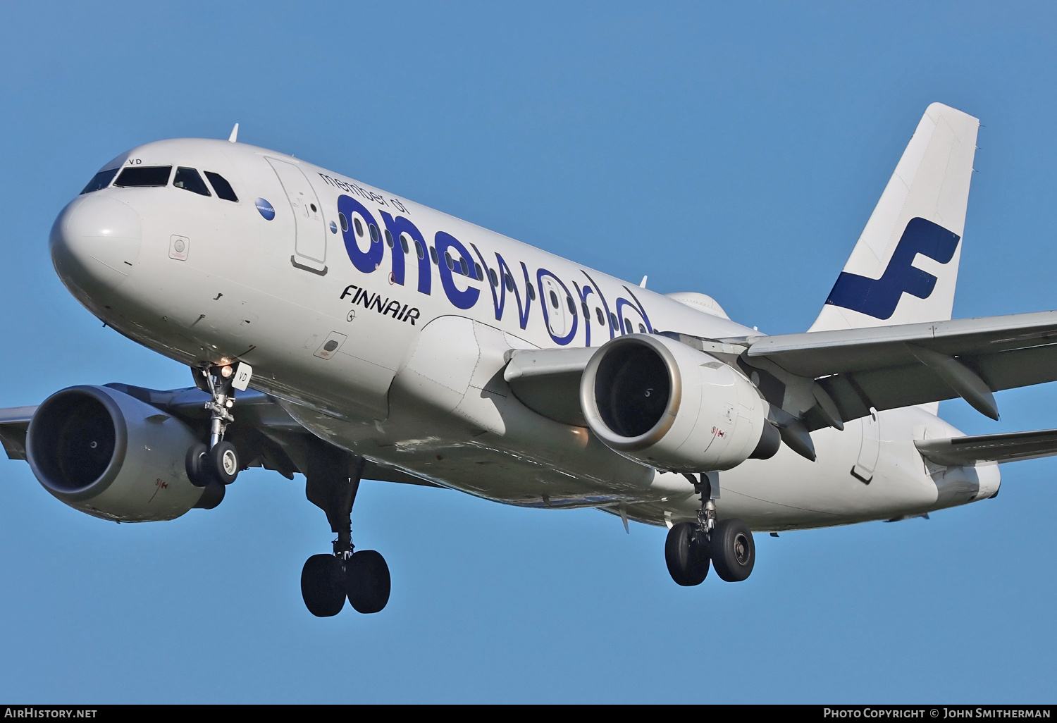 Aircraft Photo of OH-LVD | Airbus A319-112 | Finnair | AirHistory.net #213218