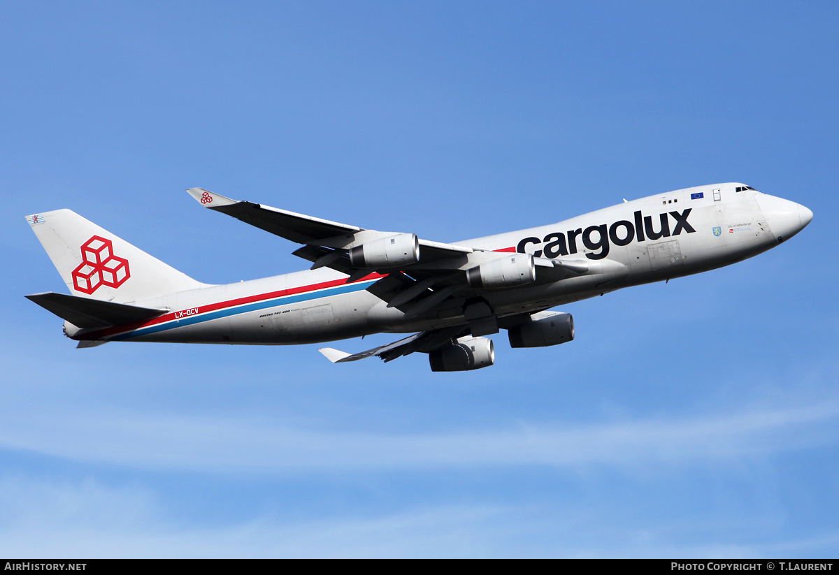 Aircraft Photo of LX-OCV | Boeing 747-4R7F/SCD | Cargolux | AirHistory.net #213238