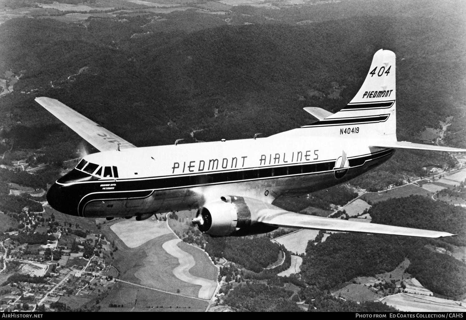 Aircraft Photo of N40419 | Martin 404 | Piedmont Airlines | AirHistory.net #213240