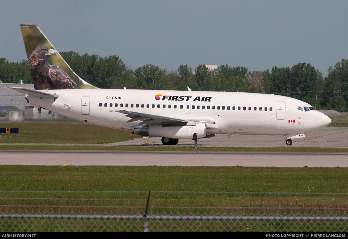 Aircraft Photo of C-GNDF | Boeing 737-25A/Adv | First Air | AirHistory.net #213243