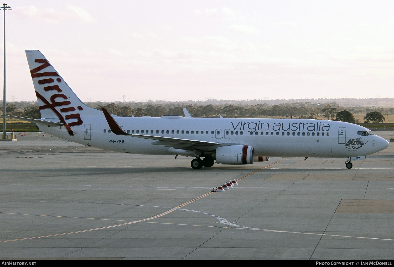 Aircraft Photo of VH-YFS | Boeing 737-8FE | Virgin Australia Airlines | AirHistory.net #213246