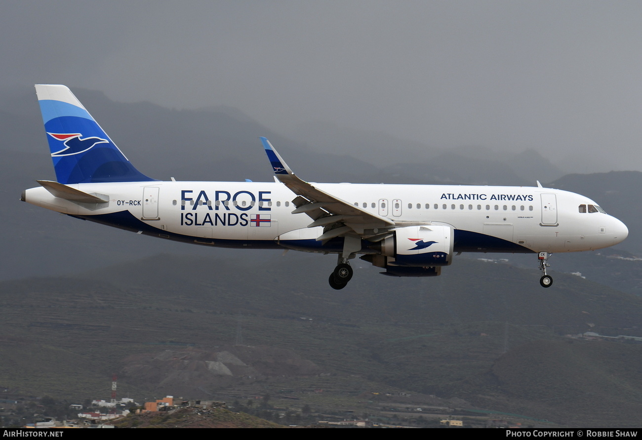 Aircraft Photo of OY-RCK | Airbus A320-251N | Atlantic Airways | AirHistory.net #213260