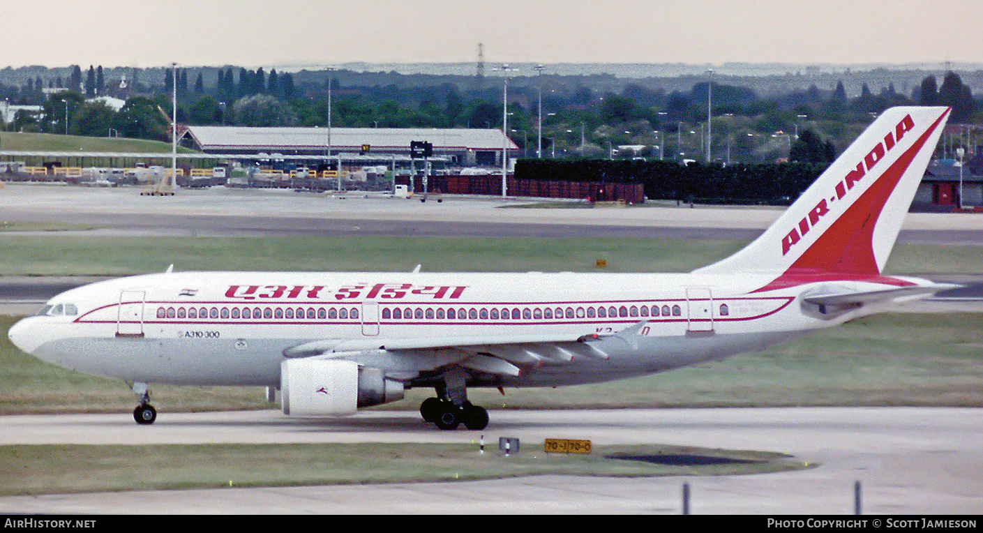 Aircraft Photo of V2-LED | Airbus A310-324 | Air India | AirHistory.net #213276