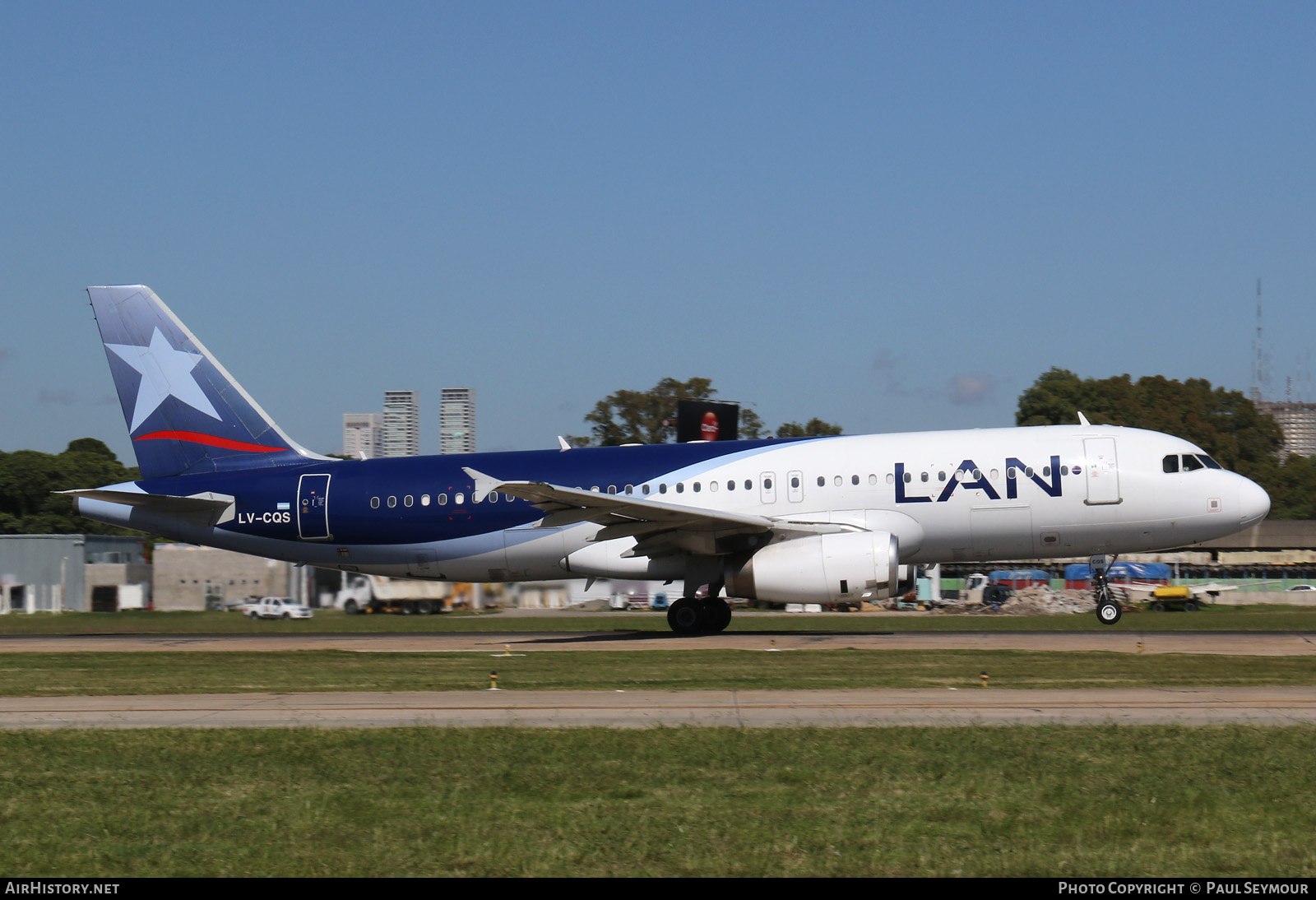 Aircraft Photo of LV-CQS | Airbus A320-233 | LAN Airlines - Línea Aérea Nacional | AirHistory.net #213282