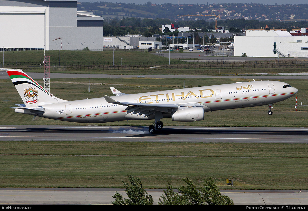 Aircraft Photo of F-WWKU | Airbus A330-343 | Etihad Airways | AirHistory.net #213287