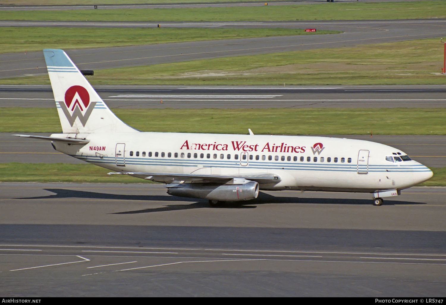 Aircraft Photo of N149AW | Boeing 737-2U9/Adv | America West Airlines | AirHistory.net #213289