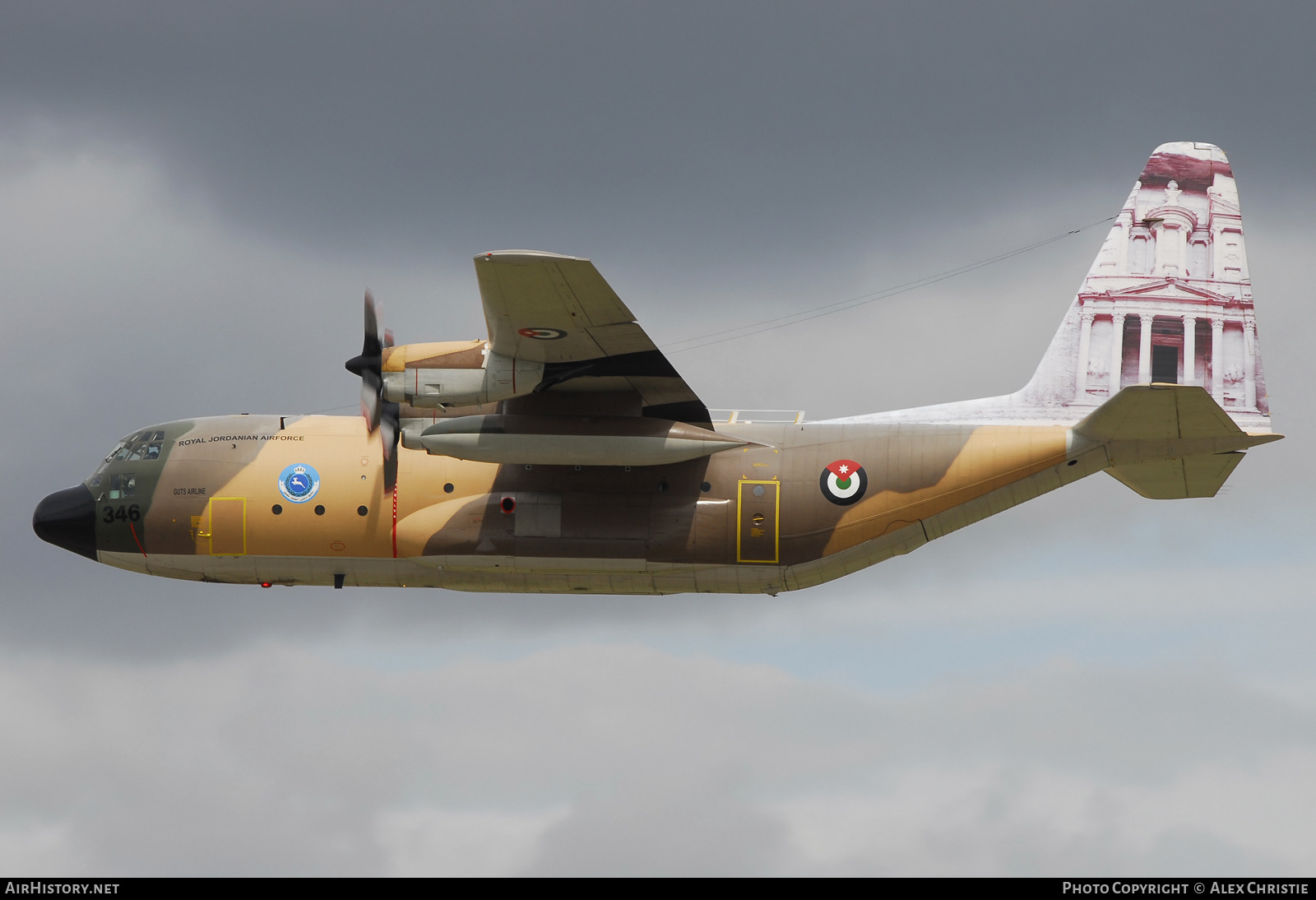 Aircraft Photo of 346 | Lockheed C-130H Hercules | Jordan - Air Force | AirHistory.net #213300