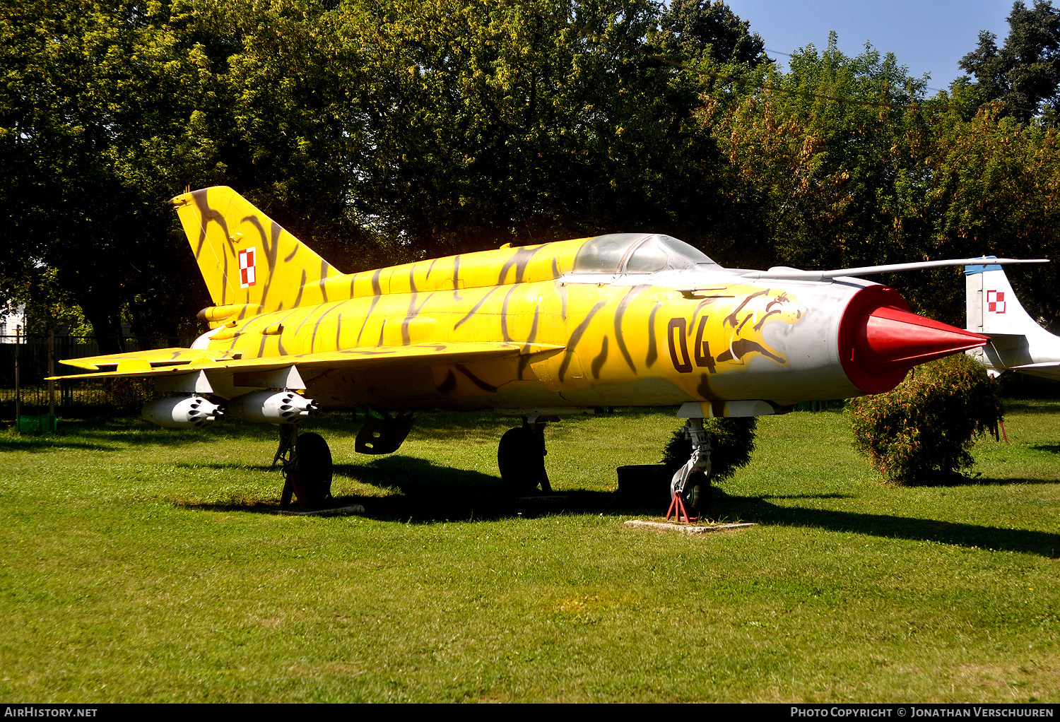 Aircraft Photo of 04 | Mikoyan-Gurevich MiG-21M | Poland - Air Force | AirHistory.net #213306