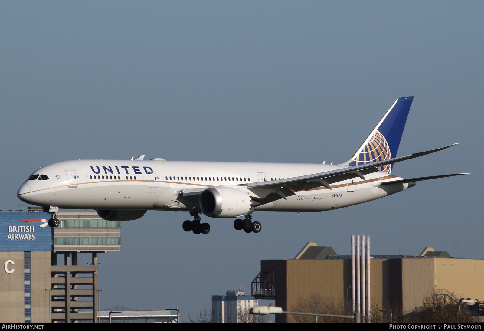 Aircraft Photo of N24973 | Boeing 787-9 Dreamliner | United Airlines | AirHistory.net #213318