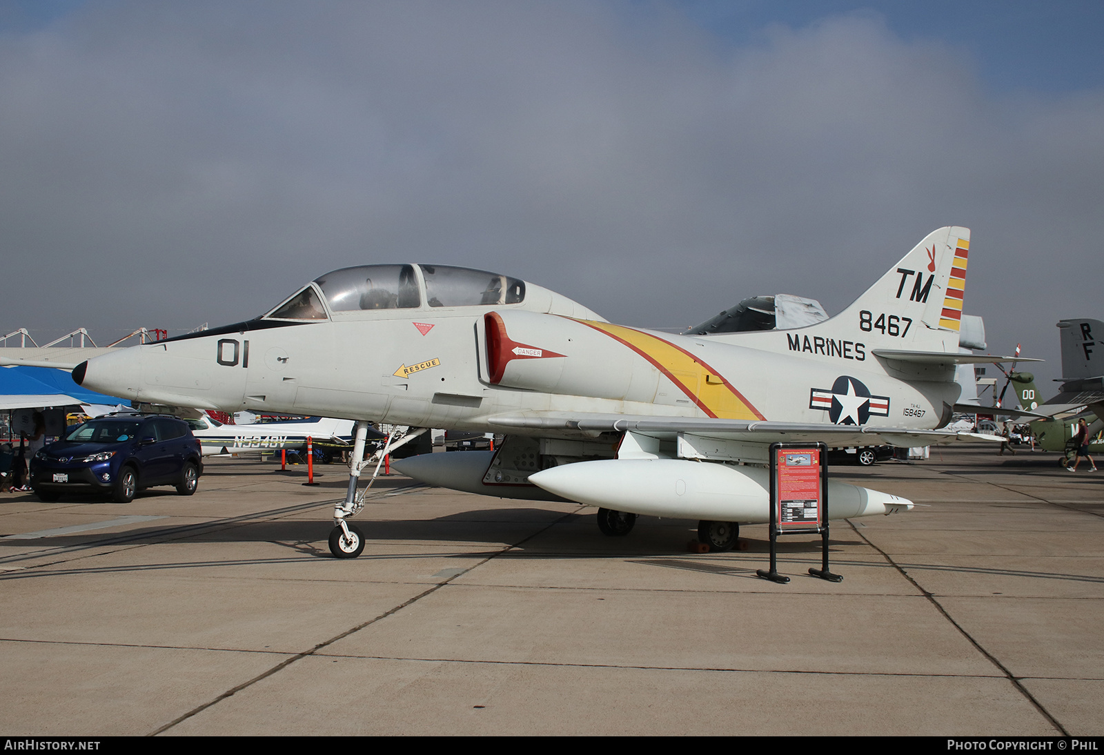 Aircraft Photo of 158467 | Douglas TA-4J Skyhawk | USA - Marines | AirHistory.net #213333