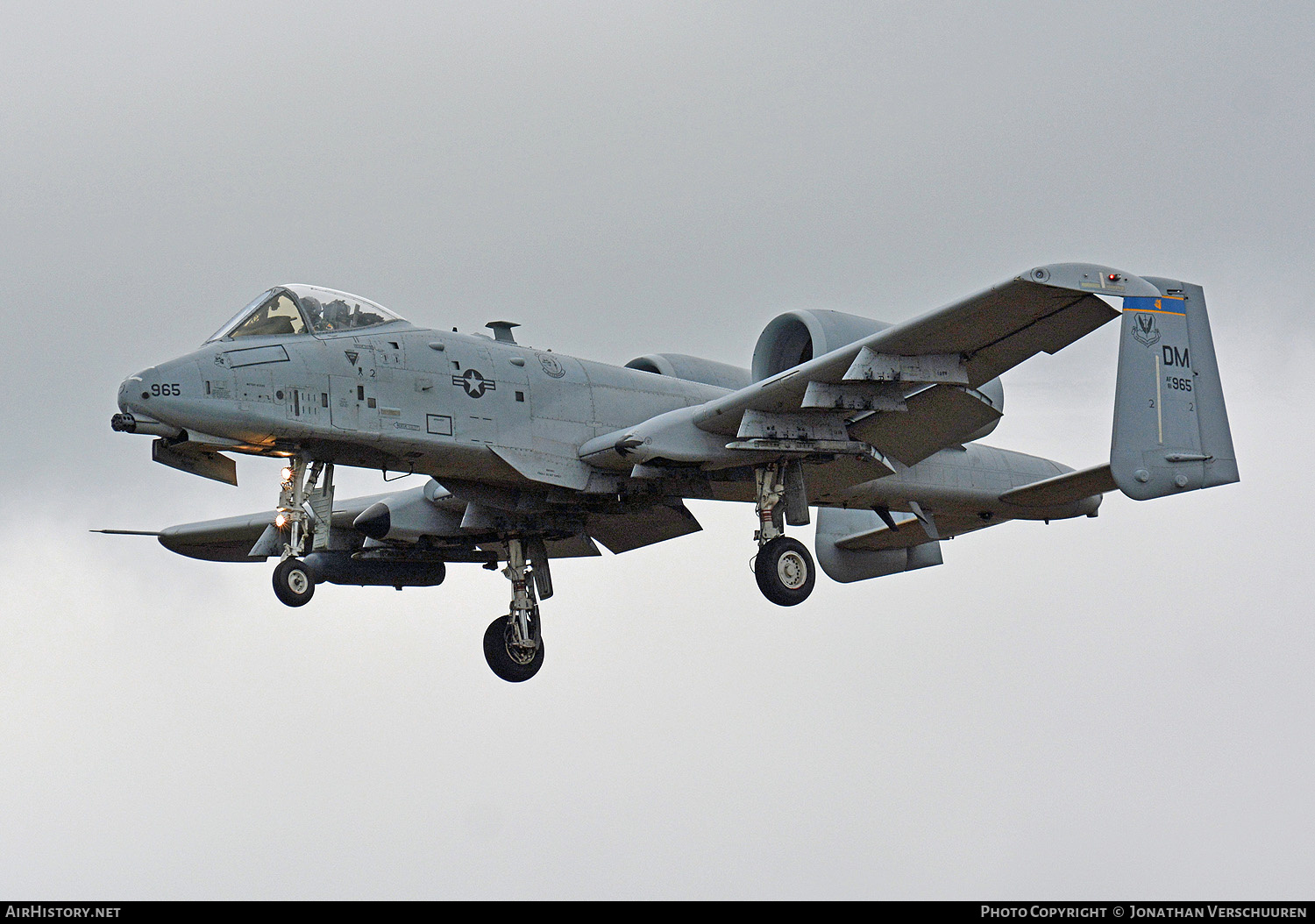 Aircraft Photo of 81-0965 / AF81-965 | Fairchild A-10C Thunderbolt II | USA - Air Force | AirHistory.net #213346