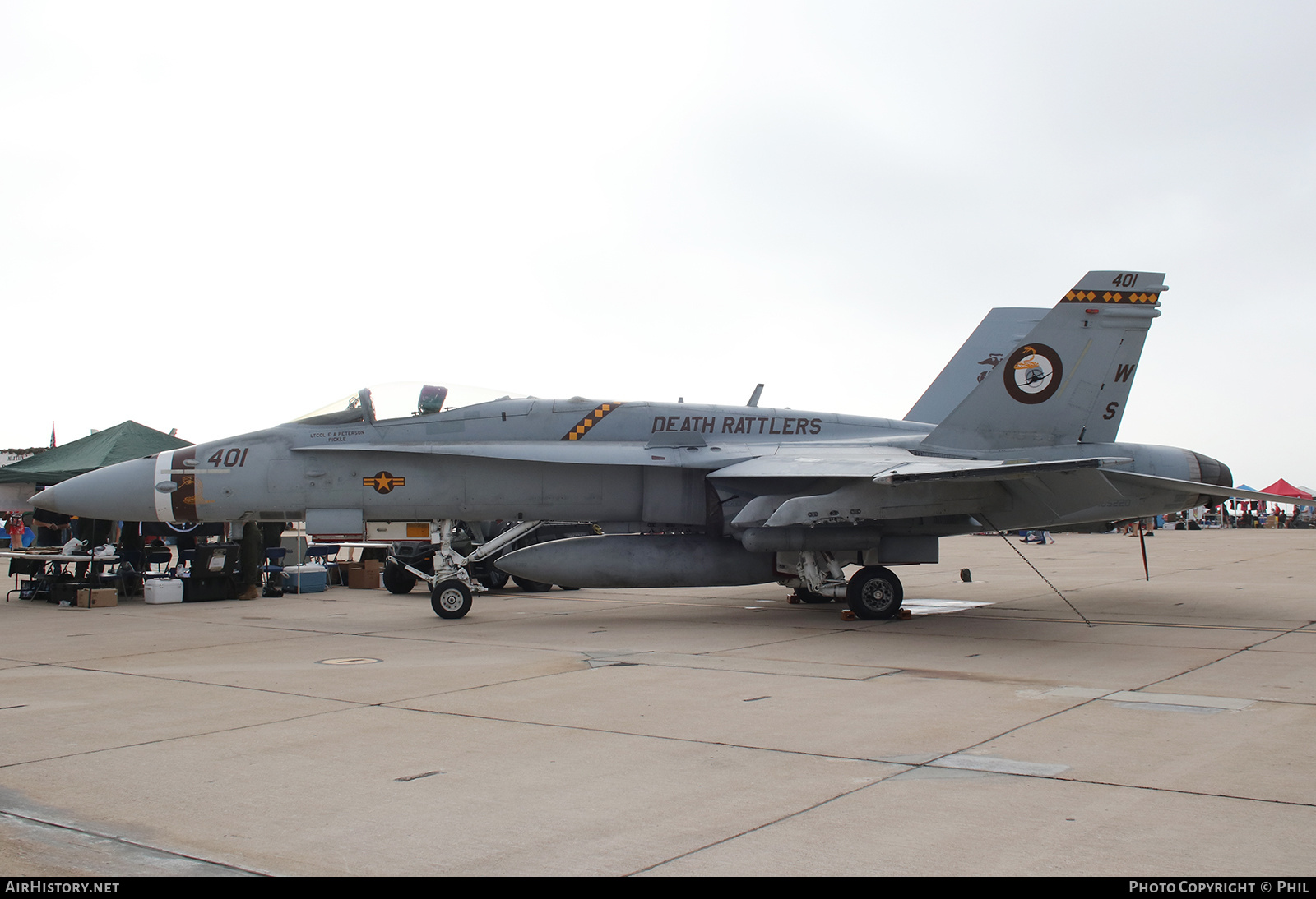 Aircraft Photo of 165220 | McDonnell Douglas F/A-18C Hornet | USA - Marines | AirHistory.net #213357