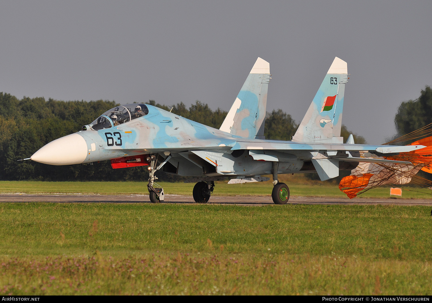 Aircraft Photo of 63 black | Su-27UBM1 | Belarus - Air Force | AirHistory.net #213367