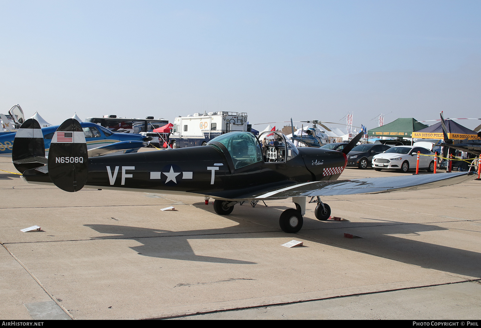 Aircraft Photo of N6508Q | Alon A-2 Aircoupe | USA - Air Force | AirHistory.net #213392